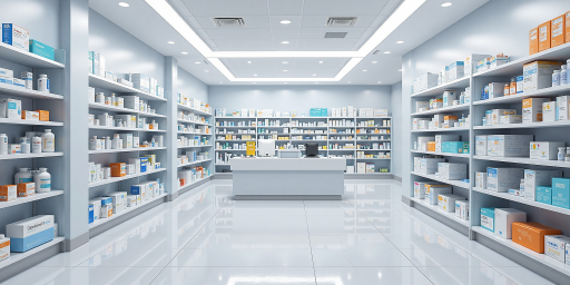 企业资质证书展示，包括GSP认证、药品经营许可等证书